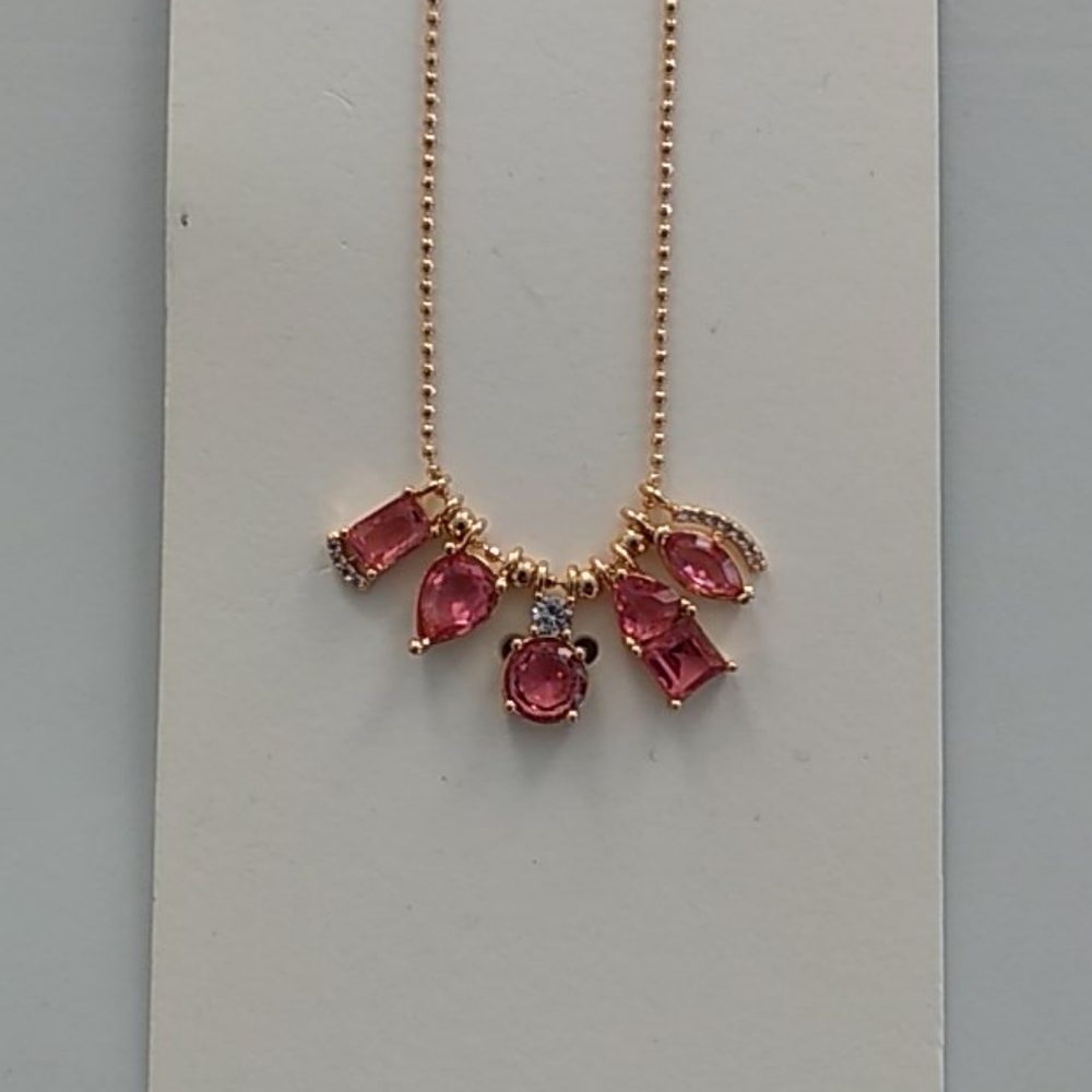 NWOT Banana Republic Pink Stone Necklace